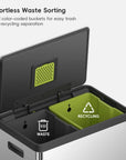 EcoCasa II Step Recycling Can with Liner