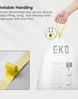 EKO Code E - 8 Gallon Easy-Dispense Roll Trash Bag - 80 Count (30.3-36L) – Reliable Handling