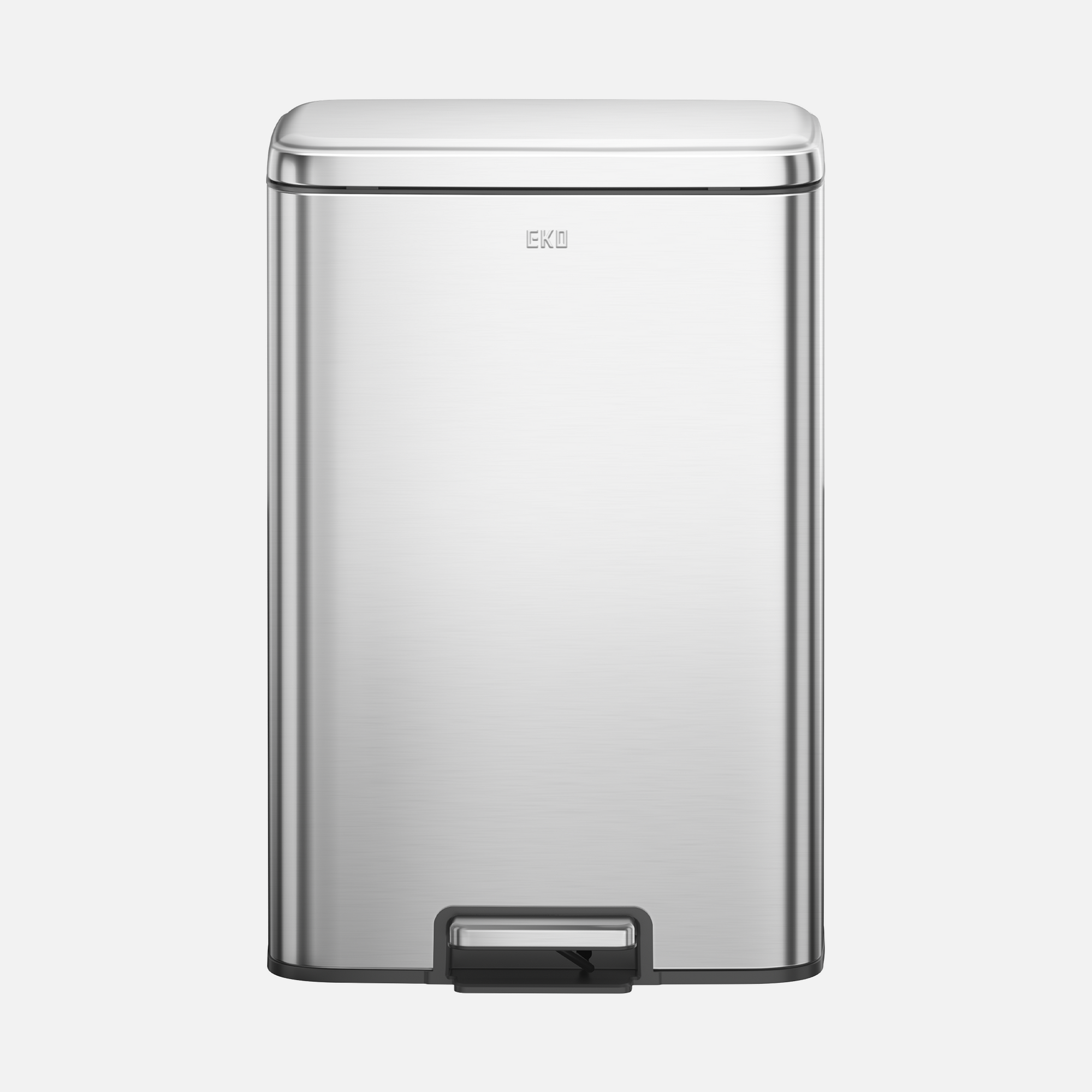Maxwell Step On Foot Pedal Trash Can, 13.2 Gallon/50L Stainless Steel Finish