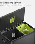 EcoCasa II Step Recycling Can with Liner