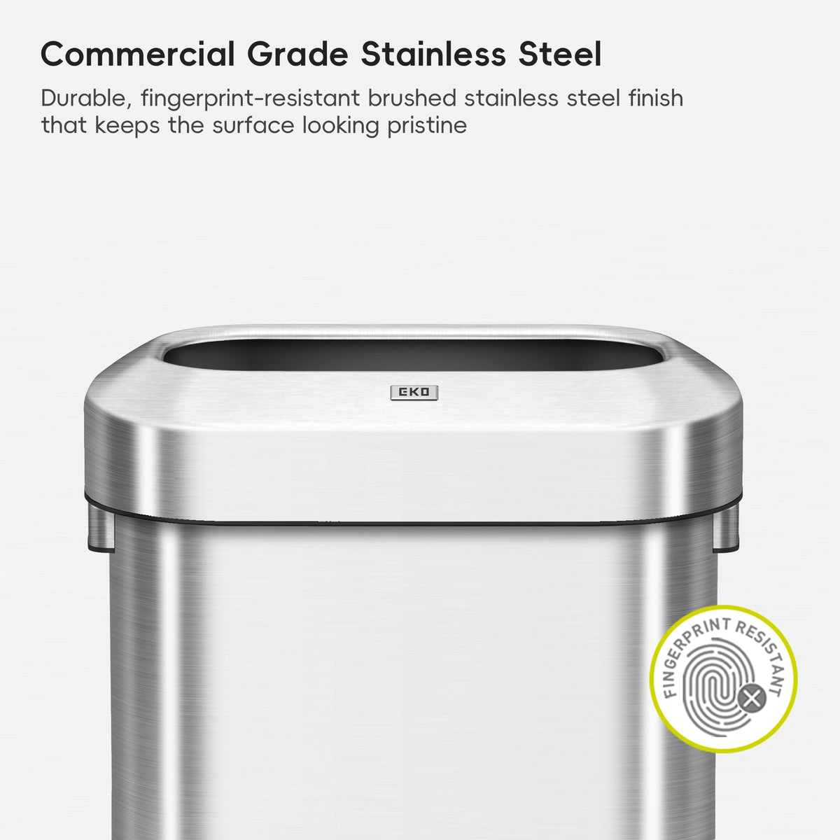 Urban Slim Open Top Can Commercial Grade