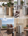 Urban Round Open Top Can Commercial Grade – 90L / 23.7 Gal