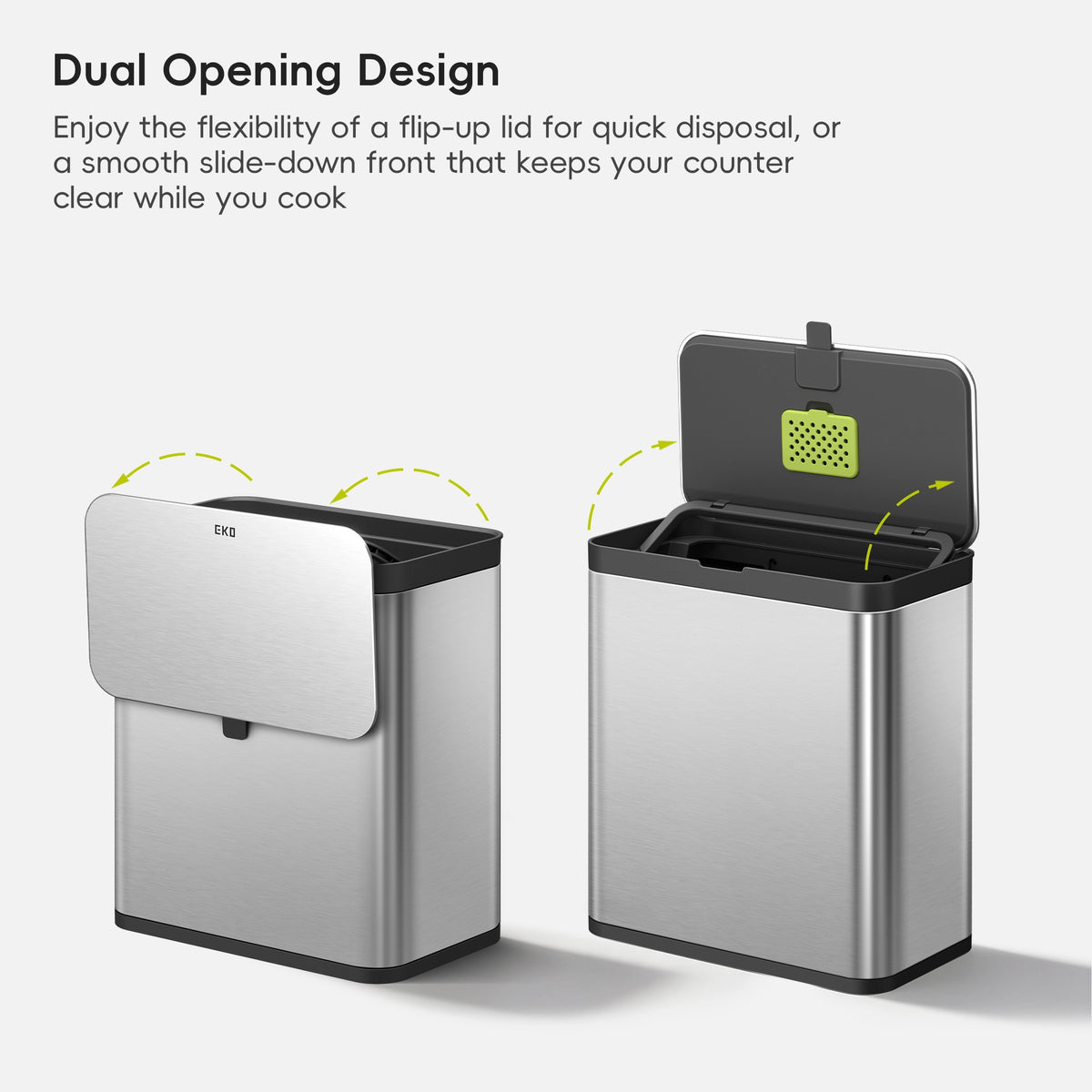 Deluxe Puro Compost Bin with Liner 7 L / 1.85 Gal
