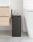 Brio Compact Design Motion Sensor Trash Can 10 L / 2.6 Gal