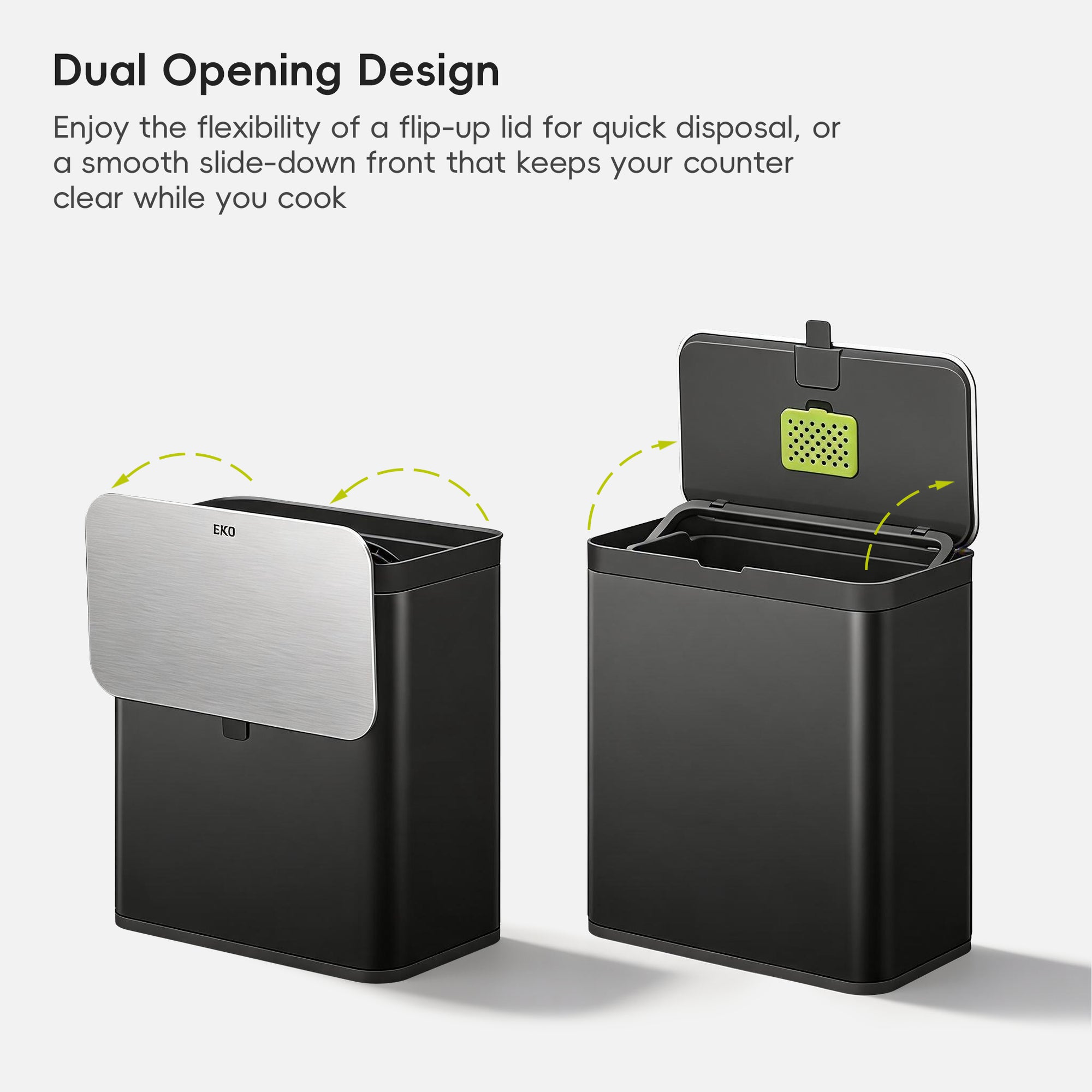 Deluxe Puro Compost Bin with Liner 7 L / 1.85 Gal