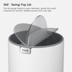 Fandy Table Bin with Swing Top Lid