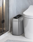 Astro Slim Sensor Trash Can with Butterfly Lid 10 L / 2.6 Gal