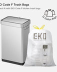 EKO Code F Trash Bags.
