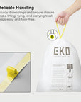 EKO Code B - 2.6 Gallon Easy-Dispense Roll Trash Bag - 80 Count (7-10L) – Reliable Handling