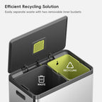 EcoCasa II Step Recycling Can with Liner