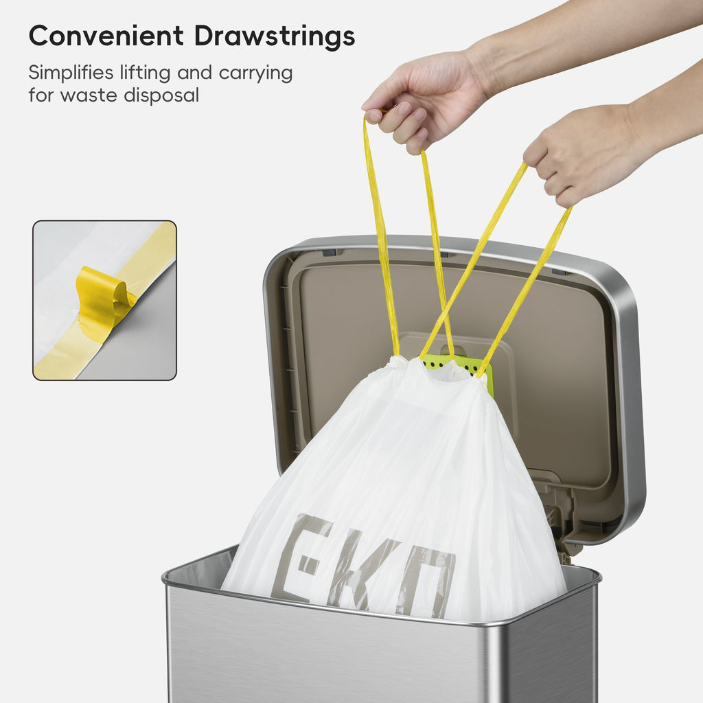 Code G Easy-Dispense Roll Trash Bags, 50-90 L / 13.2-23.8 Gal