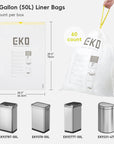 Easy-Dispense Roll Trash Bag Code A-Z / 1.6-21 Gal