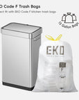 EKO Code F Trash Bags.