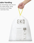 Code M -10.6 Gallon Easy-Dispense Roll Trash Bag - 60 Count