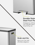 EcoCasa II Step Recycling Can - Dual Compartment 36L+24L