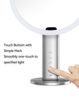 EKO iMira Ultra Clear 8" Sensor Mirror - Dark Gray 1X/5X – Touch Button with
Simple Mark Smoothly one-touch to
specified light