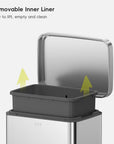 Madison Small Step Can with Liner Stainless Steel 6 L / 1.6 Gal