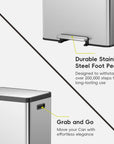 EcoCasa II Step Recycling Can with Liner