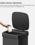 Ecosmart Motion Sensor Square Trash Can Stainless Steel 80 L / 21.1 Gal