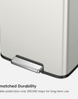 Madison Step Can with Liner Stainless Steel