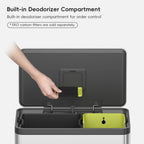 EcoCasa II Step Recycling Can with Liner