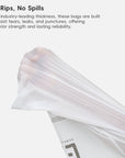 Code J - 12.9 Gallon (45-49L) Easy-Dispense Roll Trash Bag - 110 Count