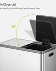 EcoCasa Plus 2 x 10.6 Gal Dual Recycling Trash Can for Kitchen