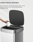 EKO Ecosmart Sensor Can - 80L / 21.1 Gal Tall and Large Kitchen Trash Can – Touchless Sensor Operation