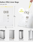 Easy-Dispense Roll Trash Bag Code A-Z / 1.6-21 Gal