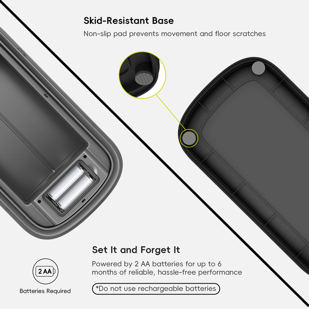 Astro Slim Sensor Trash Can with Butterfly Lid 10 L / 2.6 Gal