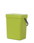Puro Compost Bin with Lid - Lime 5L / 1.32 Gal