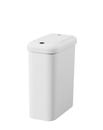 Morandi Slim Bathroom Trash Can - 10L /2.6 Gallon - White