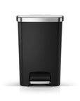 Hana Select Plastic Resin Step Trash Can 50 L / 13 Gal