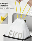 EKO Code F - 13 Gallon Trash Bag - 60 Count – Convenient Drawstrings