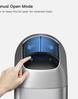 Astro Slim Sensor Trash Can with Butterfly Lid 10 L / 2.6 Gal