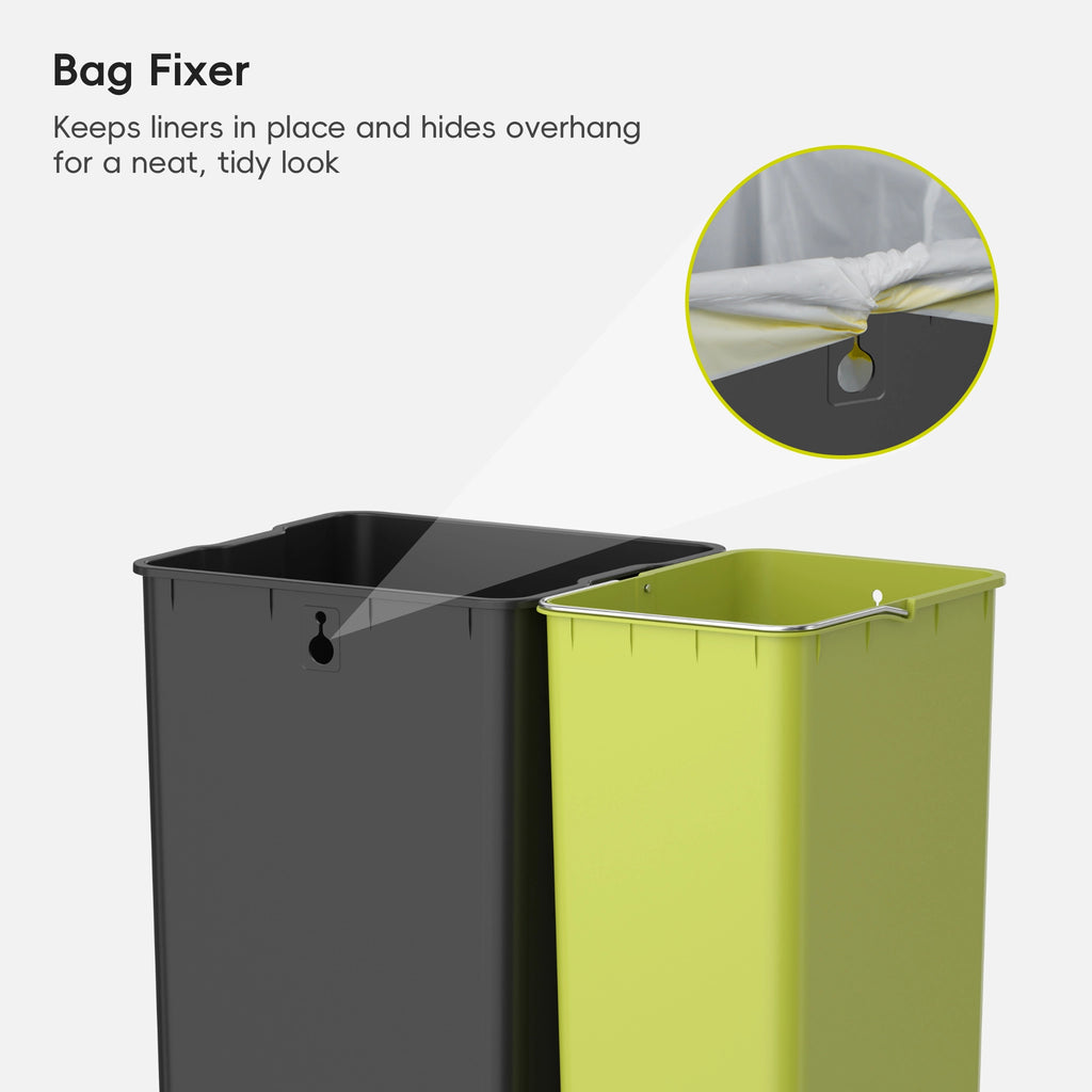 EcoCasa II Step Recycling Can with Liner