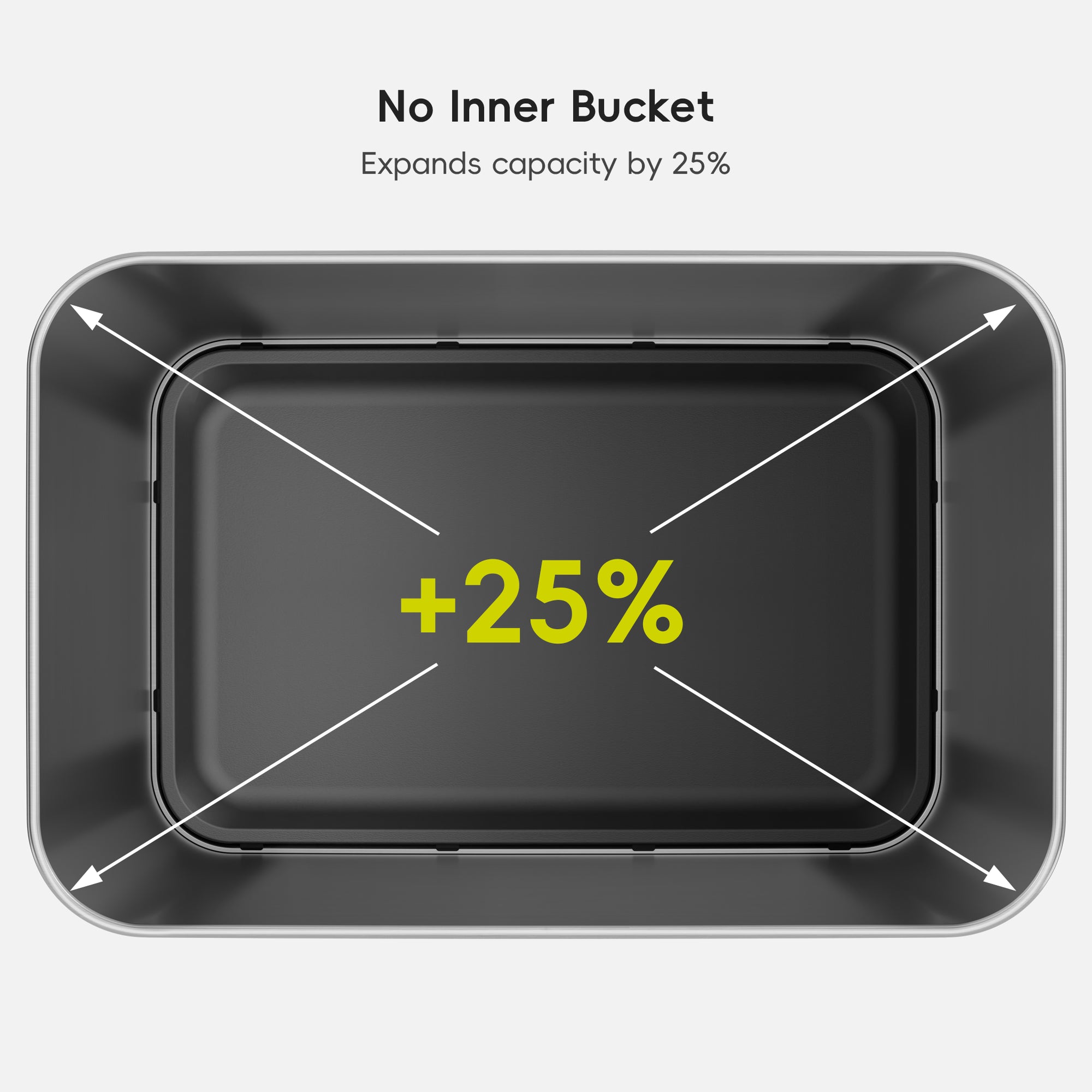 Nova Stainless Steel Motion Sensor Trash Can
