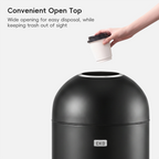 Eternal Round Open Top Can Commercial Grade 56 L / 14.7 Gal