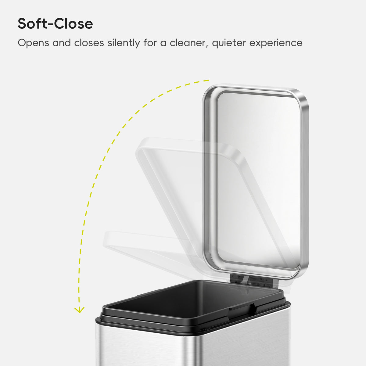 Stella Small Bathroom Step Trash Can