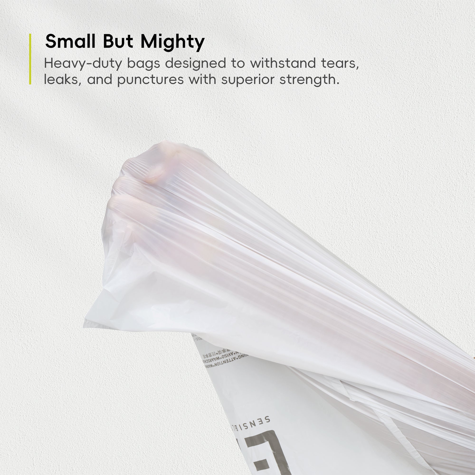 EKO Code B - 2.6 Gallon Easy-Dispense Roll Trash Bag - 80 Count (7-10L) – Small But Mighty