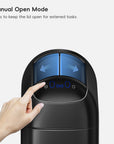 Astro Slim Sensor Trash Can with Butterfly Lid 10 L / 2.6 Gal