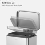 Madison Small Step Can with Liner Stainless Steel 6 L / 1.6 Gal