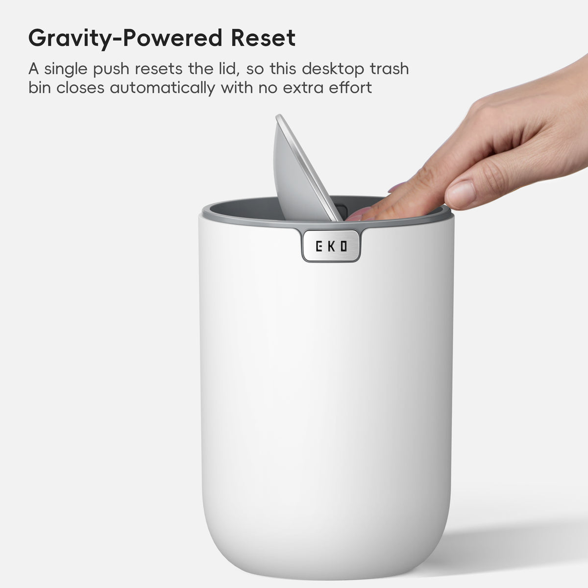 Fandy Table Bin with Swing Top Lid