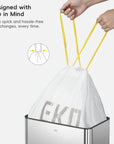 Easy-Dispense Roll Trash Bag Code A-Z / 1.6-21 Gal