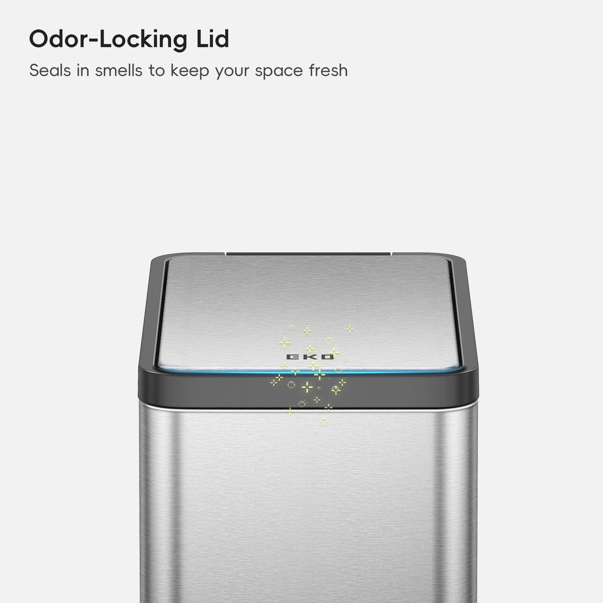 EcoCasa II Small Step Recycling Can with Liner 6 L / 1.6 Gal