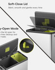 EcoCasa II Step Recycling Can with Liner