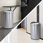 Urban Semi-Round Commercial Open Top Waste Bin