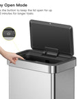 Nova Stainless Steel Motion Sensor Trash Can