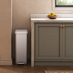 Hudson Slim Stainless Steel Step Trash Can 50 L / 13.2 Gal
