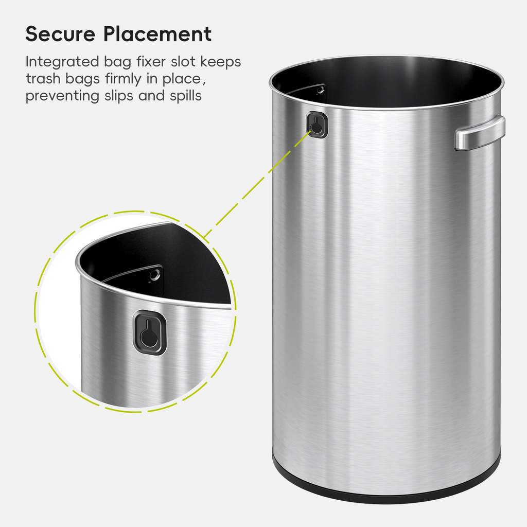 Urban Round Open Top Can Commercial Grade